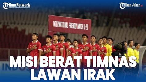 timnas vs irak live