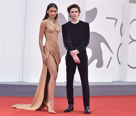 Timothee Chalamet With Zendaya