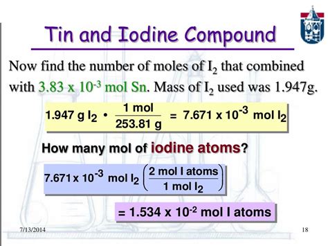 Tin And Iodine Difference