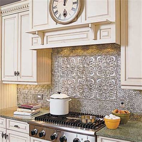 Tin Backsplash Edging