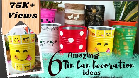Tin Can Decorations