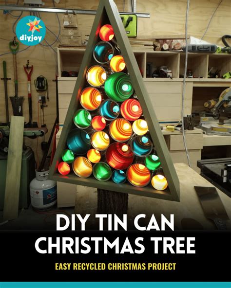 Tin Can Xmas Tree