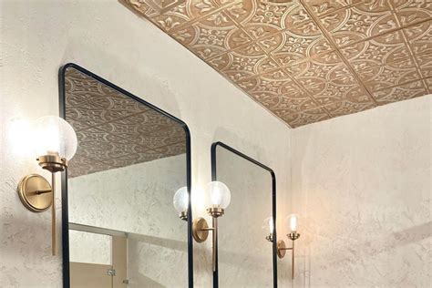 Tin Ceiling For Bathroom