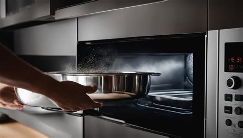 Tin Container In Microwave