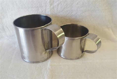 tin drinking cups for sale