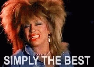 tina turner simply the best gif