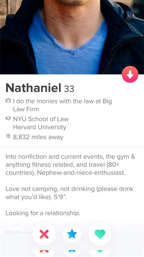 tinder bio for guys example