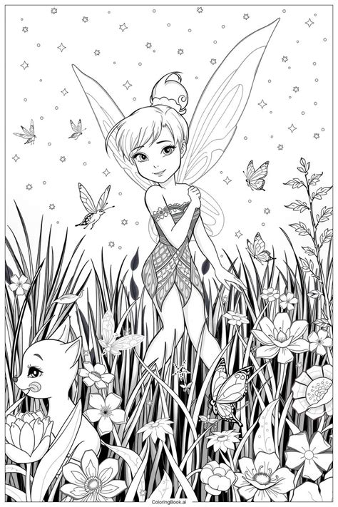 Tinkerbell Mini Coloring Book