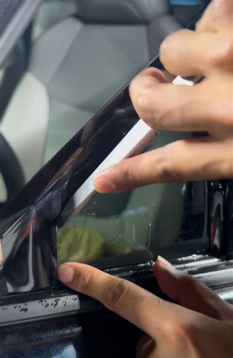 BMW streaky window fix / scratched tint fix YouTube