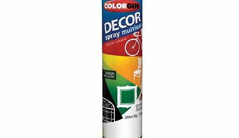 Tinta Spray Fosco Eco Esmalte Branco 350ml Colorgin | Leroy Merlin