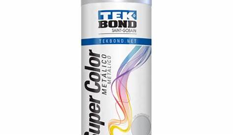 Tinta Spray Super Color Prata - TEKBOND-23361006900