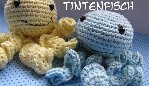 Octopus, Krake, Tintenfisch häkeln | Octopus crochet pattern, Crochet