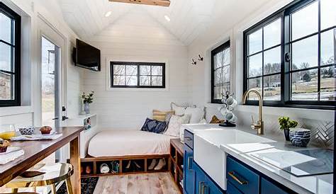 This tiny home one level is definitely an inspiring and wonderful idea