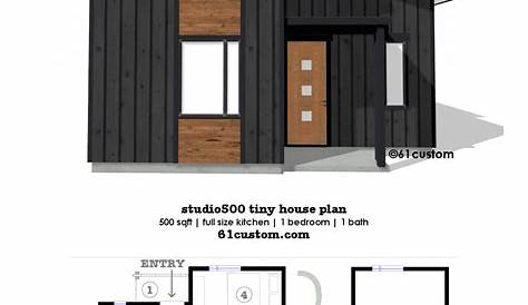 Tiny House Floor Plans For Free 8 X 28 Tiny Abode Pinterest