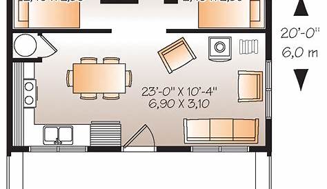 B1-L 2 bedroom 2 bathroom | Small house floor plans, 2 bedroom house