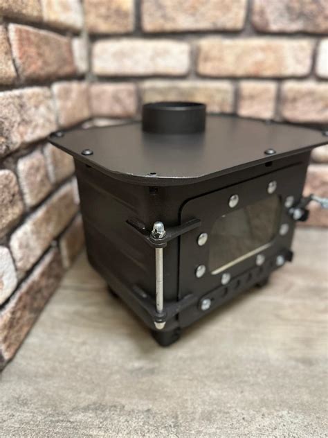 Tiny Camp Wood Stove