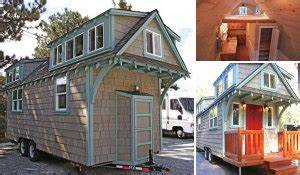 Tiny Craftsman Bungalow on Wheels WooHome