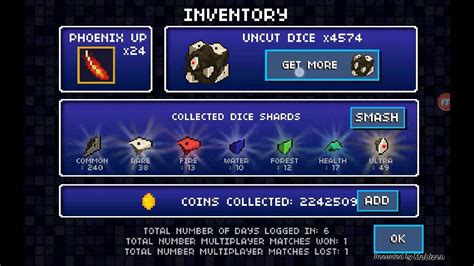 Tiny Dice Dungeon Glitch