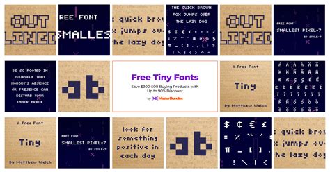 Tiny Font