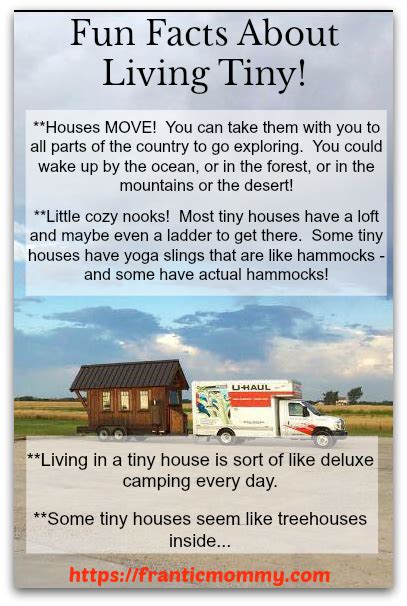Tiny House Fun Facts
