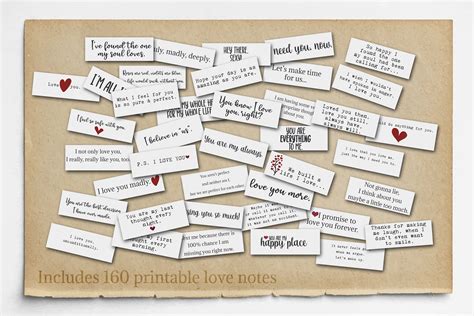 Tiny Love Notes For Him