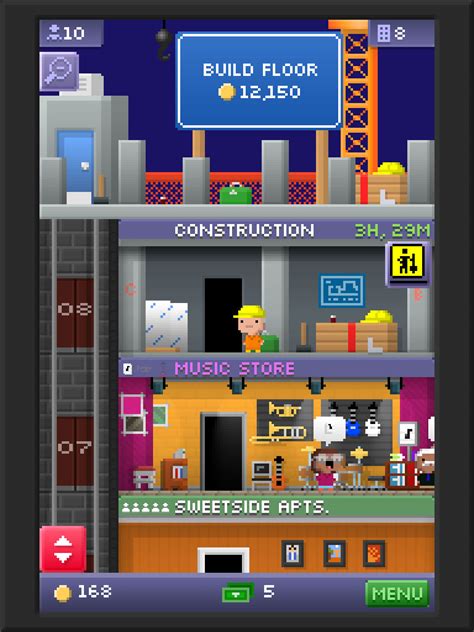 tiny tower floors