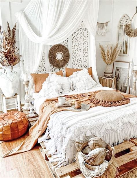 25 Cozy Bohemian Bedroom With Natural Inspired HomeMydesign