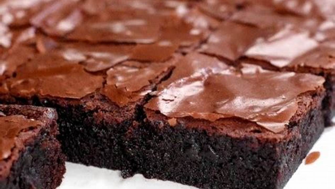 Resep Rahasia Brownies Fudgy dengan Lapisan Mengkilap: Temukan Rahasia Kuliner yang Menggugah Selera!