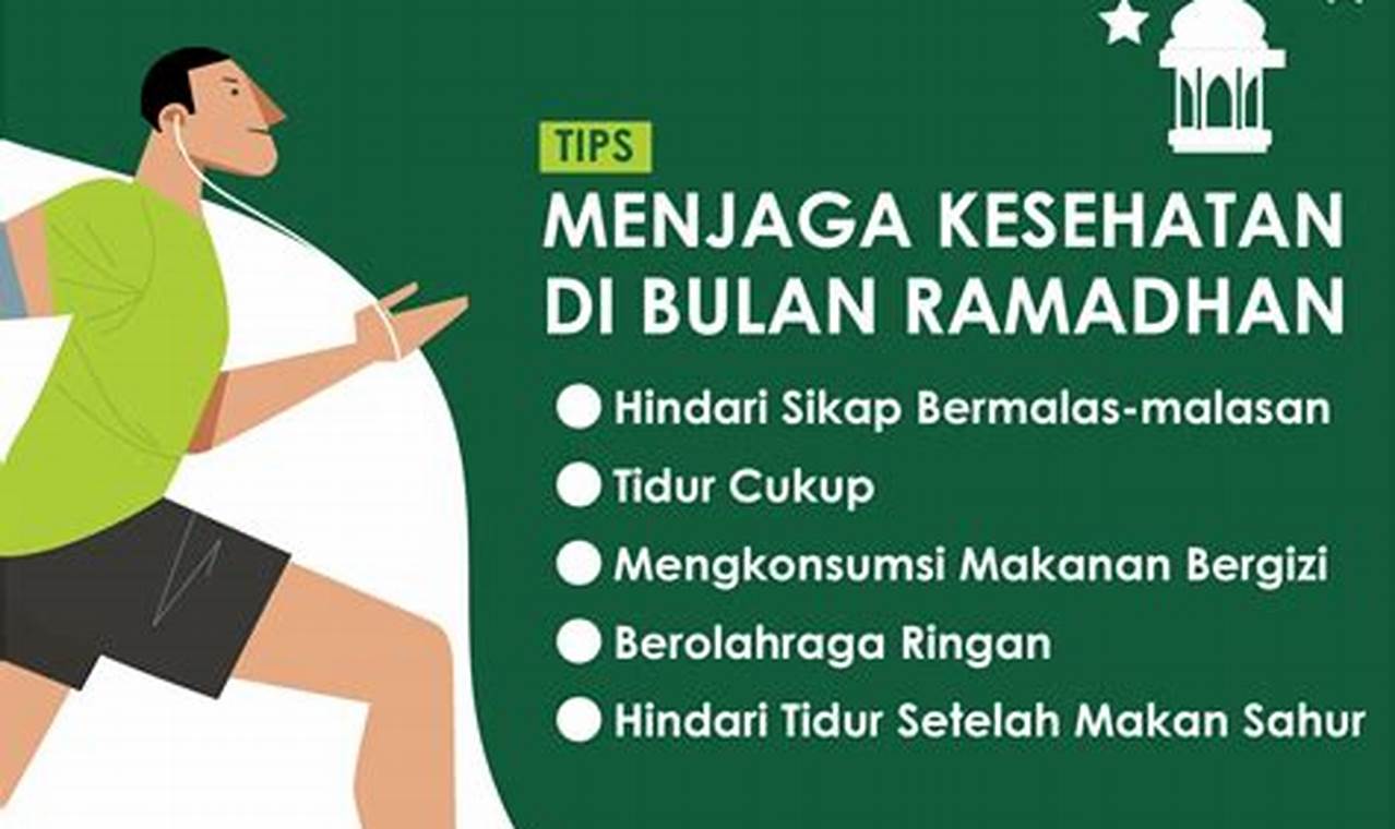 tips menjaga kesehatan di bulan ramadhan