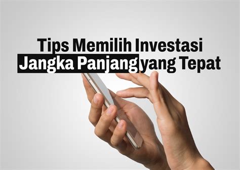 tips untuk memilih investasi