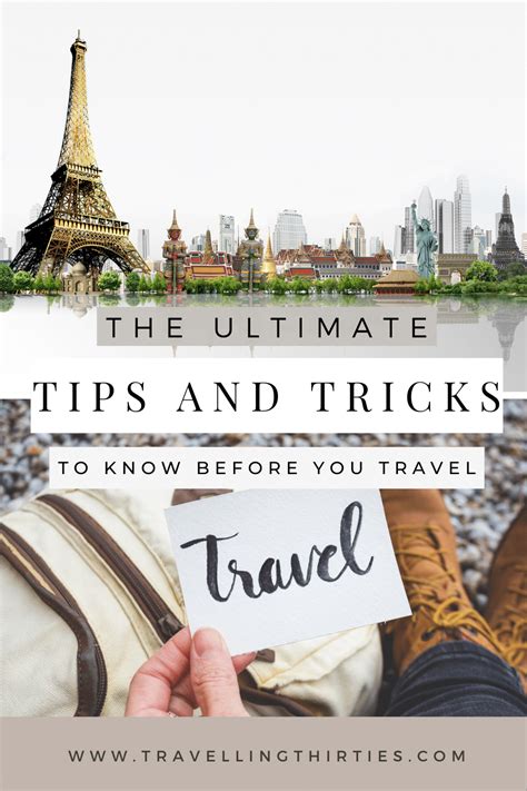 tips and tricks travel