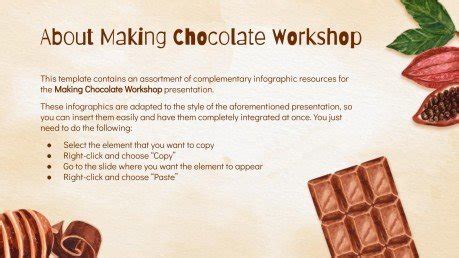 tips chocolate workshop