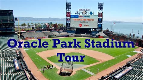 tips for Oracle Park tour