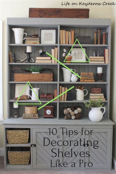 Tips For Decorating Shelves