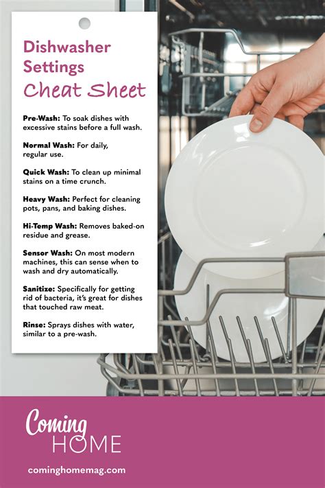 tips for dishwasher