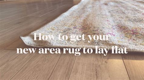 Tips For Getting Rug To Lay Flat