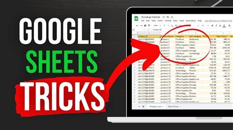 Tips For Google Sheets