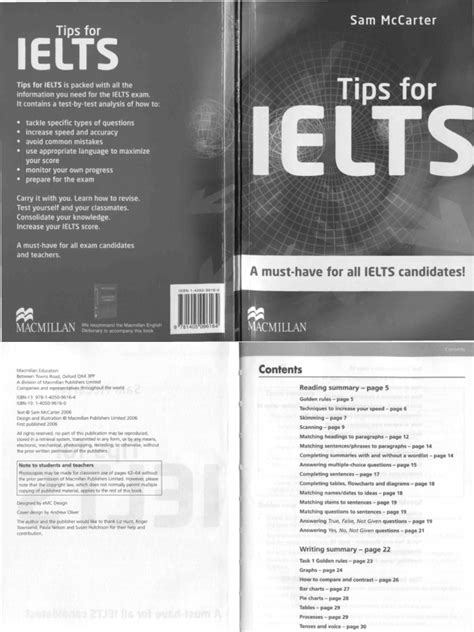 Review Of Tips For Ielts Sam Mccarter Pdf