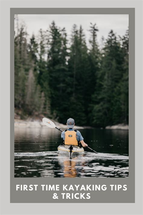 Tips For Kayaking For The First Time