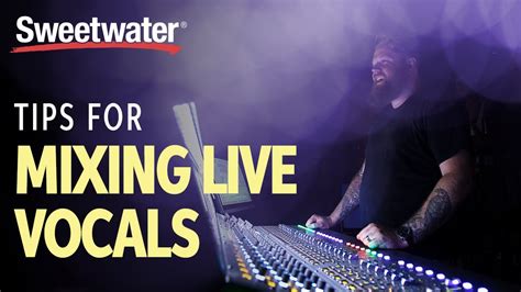 Tips For Mixing Live Bands