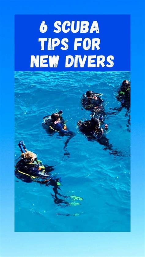 tips for new scuba divers