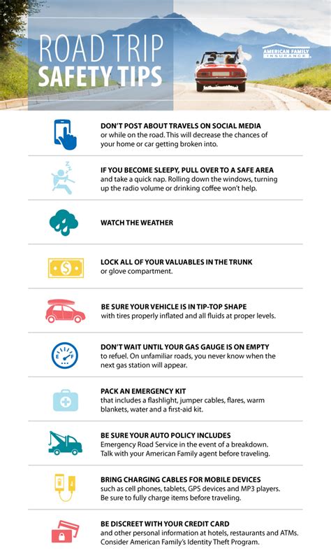 tips for road trip