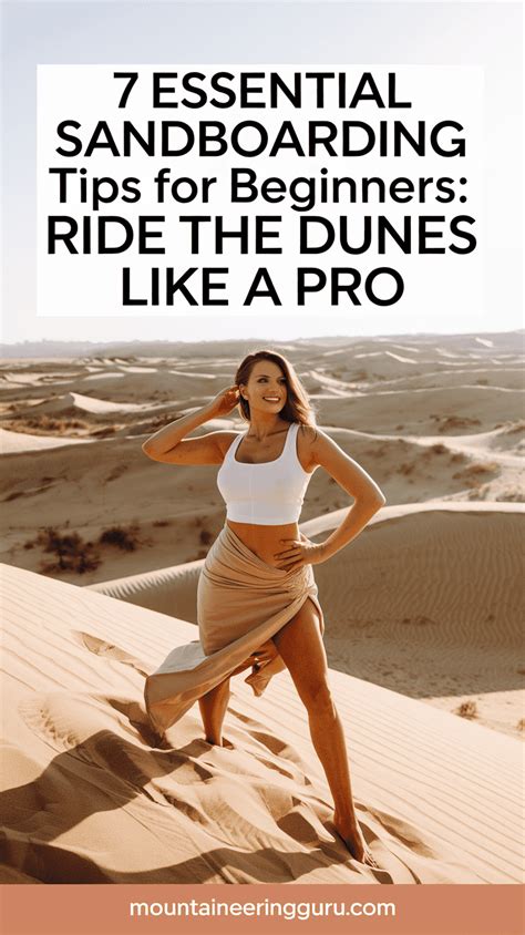 tips for sandboarding