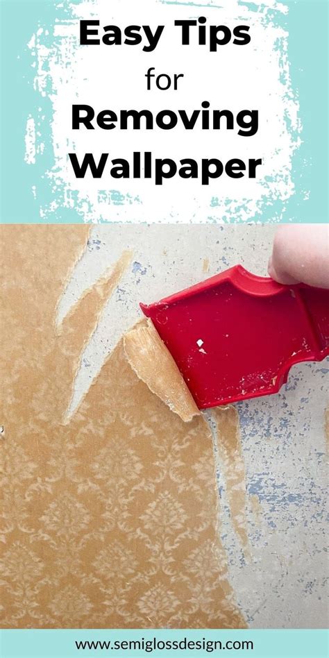 Tips For Taking Off Wallpaper