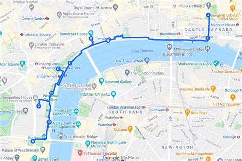 tips for thames tour