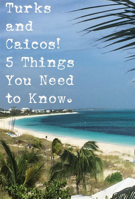 tips for traveling to turks and caicos