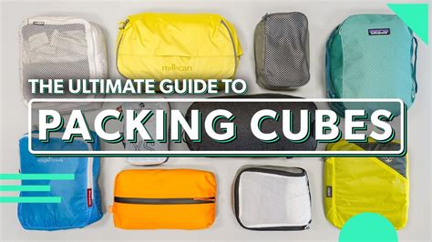 Tips For Using Packing Cubes