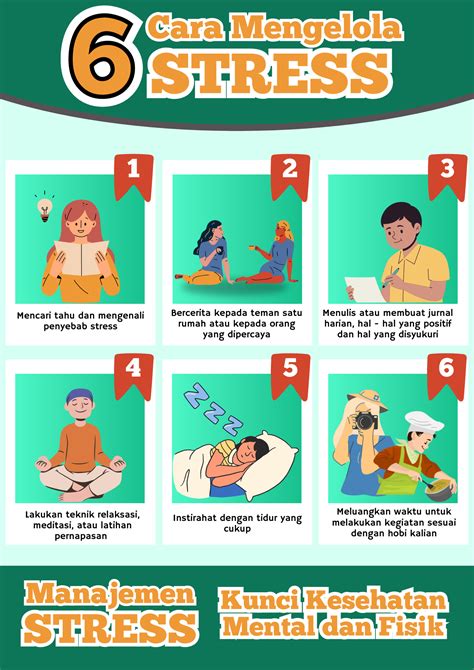 tips hidup sehat kelola stres dengan baik gambar