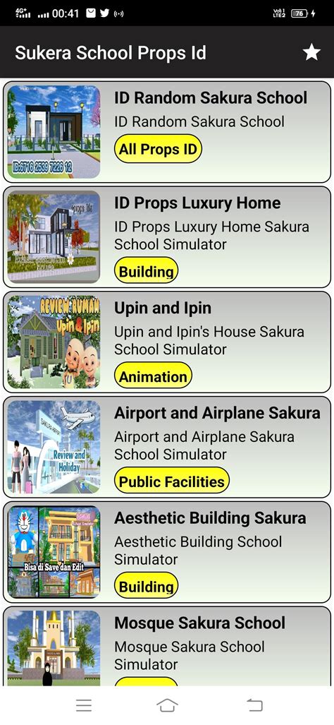 Tips Memilih Props Sakura School Simulator