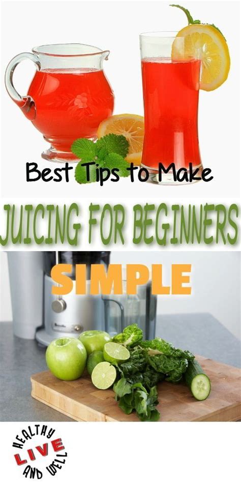 Tips To Make Juicing Easier